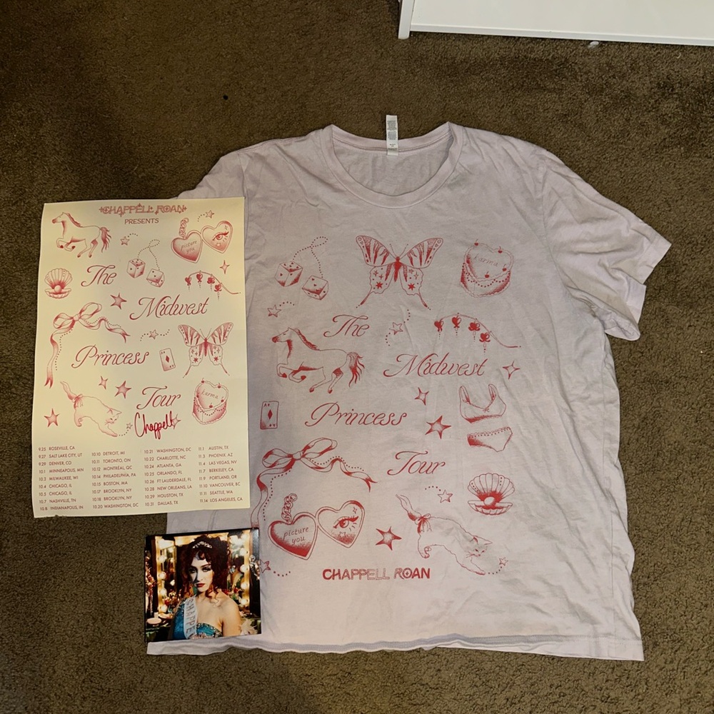 Chappell Roan fan set (signed poster)